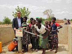 2017年 アフリカ ブルギナファソ マルー小学校設立並びに井戸寄贈