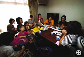 地域の人との福祉講話会