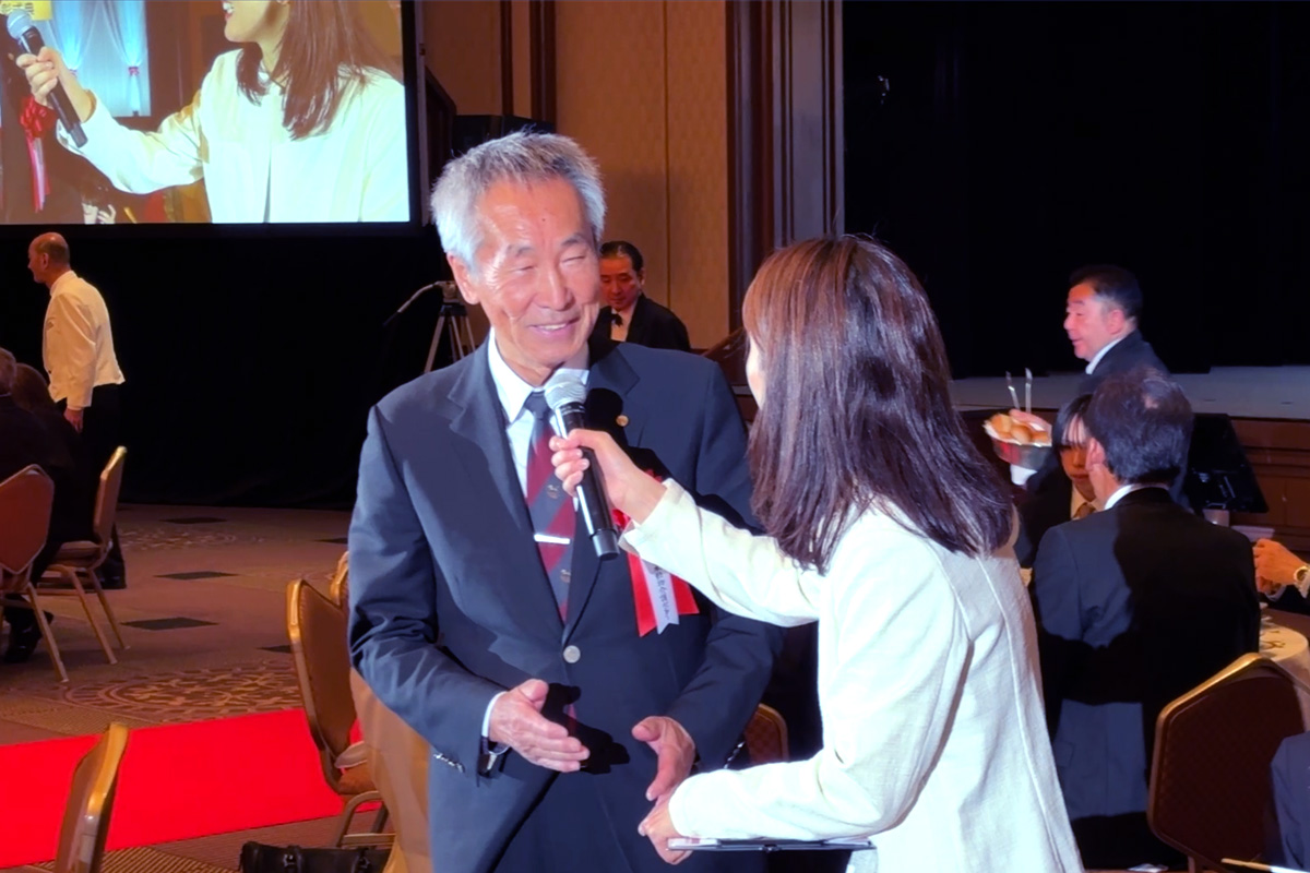 受賞者インタビュー NPO法人 日本動物介護センター ⼭⼝常夫さん