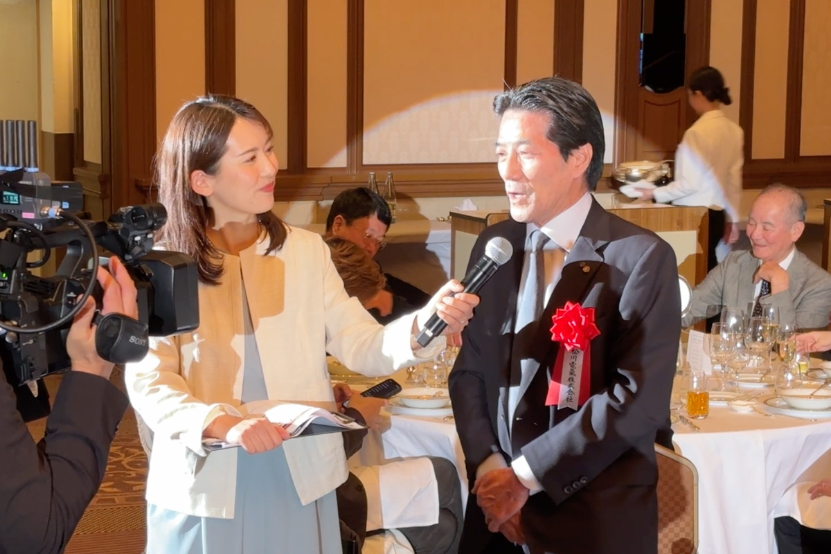 受賞者インタビュー 松川電氣株式会社 ⼩澤邦⽐呂さん