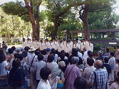 9月7日当団体主催関西学院グリーククラブイベントの様子