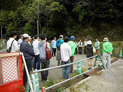 会員研修会（河川見学）