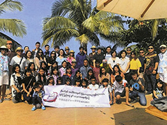 ミャンマー奨学生との遠足旅行