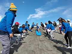 陸上サーフィン