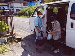 乗車のお手伝い