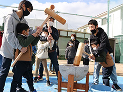 地域行事　餅つき大会