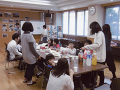 地域の子どもたちのためのクリスマス会