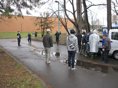 社会奉仕活動公園清掃