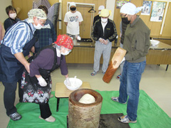 餅つき大会