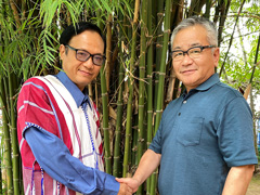 カレン民族同盟（KNU）中央執行部外務大臣ソー・トー・ニー氏