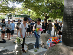 韓国人被爆者慰霊碑（2014.8.22）