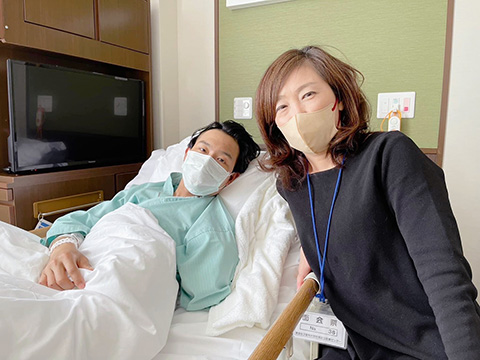 元技能実習生、ホームから転落して足を失ってしまった若者の医療支援