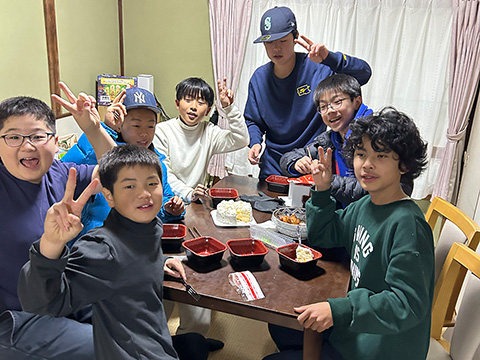 スポーツイベントを居場所で開催した際の様子