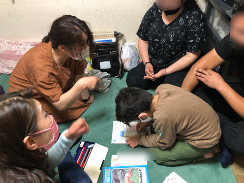 緊急物資支援＆家庭訪問　「在日クルド人と共に」と