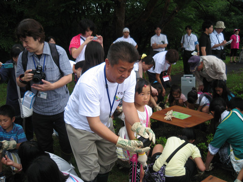 東日本大震災復興支援 きずな公園での植樹 宮城県七ヶ浜町