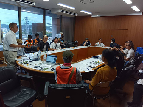 能登半島地震 水町・社協・NPOとの定期協議 穴水町役場