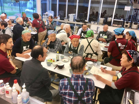 参加者同士で悩みの相談等をする