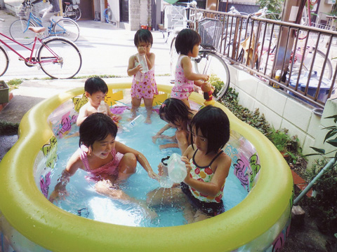 お盆の一時保育　2008年夏