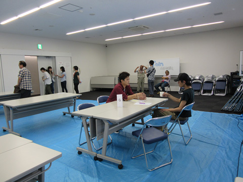 相談会にて相談対応