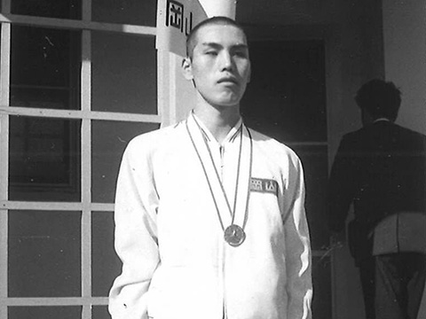 昭和39年11月 東京パラ金メダル