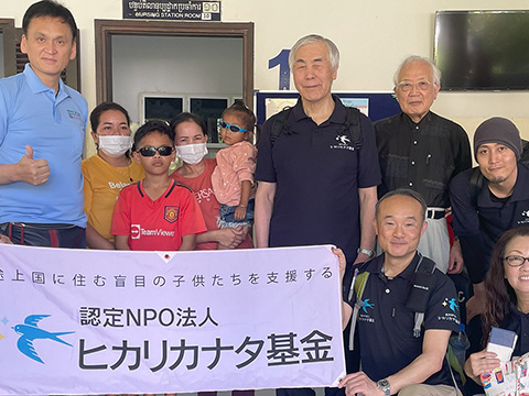 カンボジアカリタスタケオ眼科病院写真