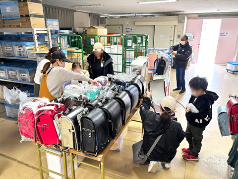 ランドセル譲渡会