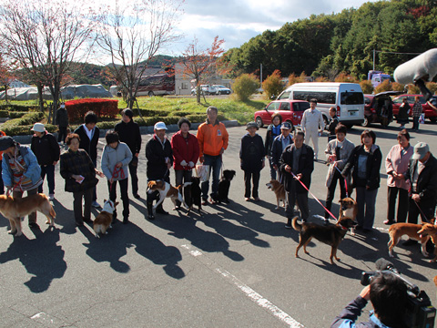 飯舘村への里帰り集合写真