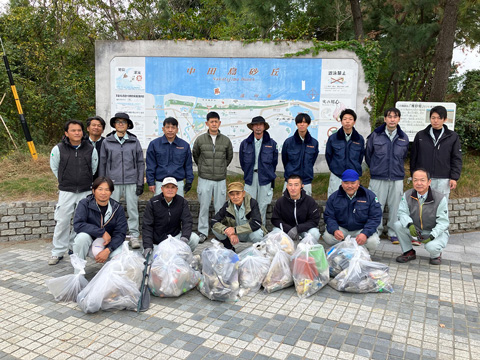 2023年11月　中田島砂丘清掃