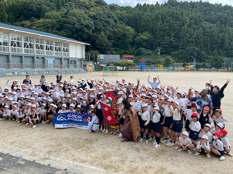 グローカルプログラム ネパール、マラウイ、日本の子どもたちとの交流