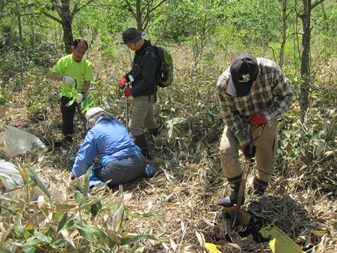 2024年春の植樹祭「湿原再生の森づくり」