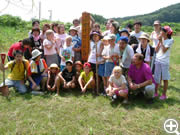 みんなで植樹（北海道当別町）2002年
