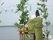 海開きの神事