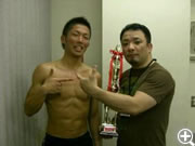 弟子の島田さんはチャンピオンに