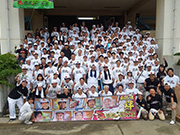 2016年　女川小学校　ボランティア