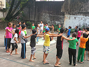 フィリピンの若者の健全育成のためのワークショップ