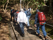 高取山スタンプテーリング救護風景