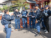 生田神社神幸祭救護風景