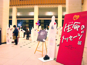 県庁ホール「生命のメッセージ展」開催